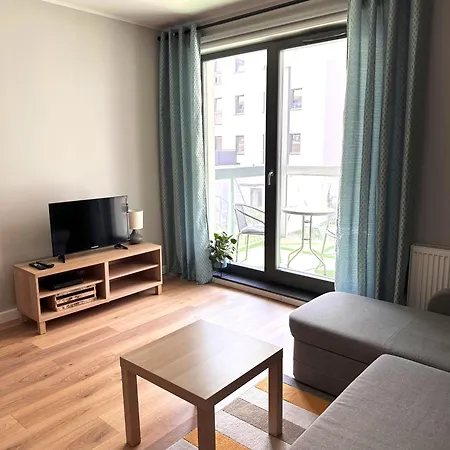Z Balkonem Q2 Browar Gdanski Appartement